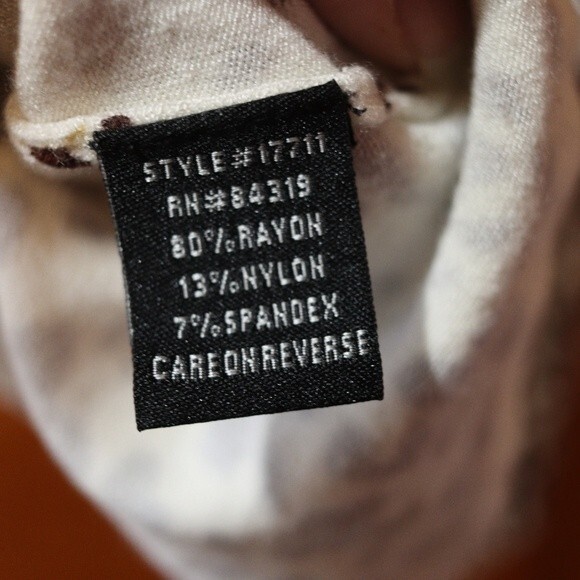 Cypress Animal Print Lace Trim Floral Cami Tank Top LG - Picture 13 of 13